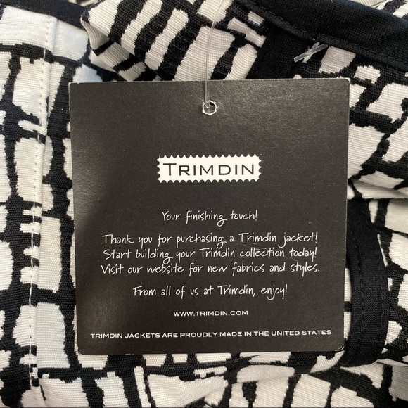 NWT Trimdin Reversible Artisan Jacket - Picture 9 of 9
